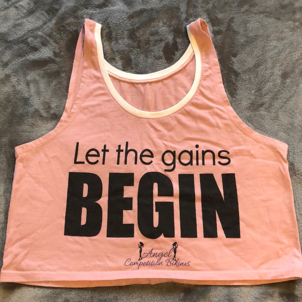 ACB mauve crop top